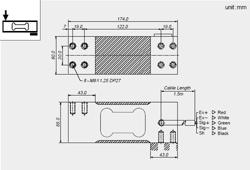 Loadcell BC CAS-02